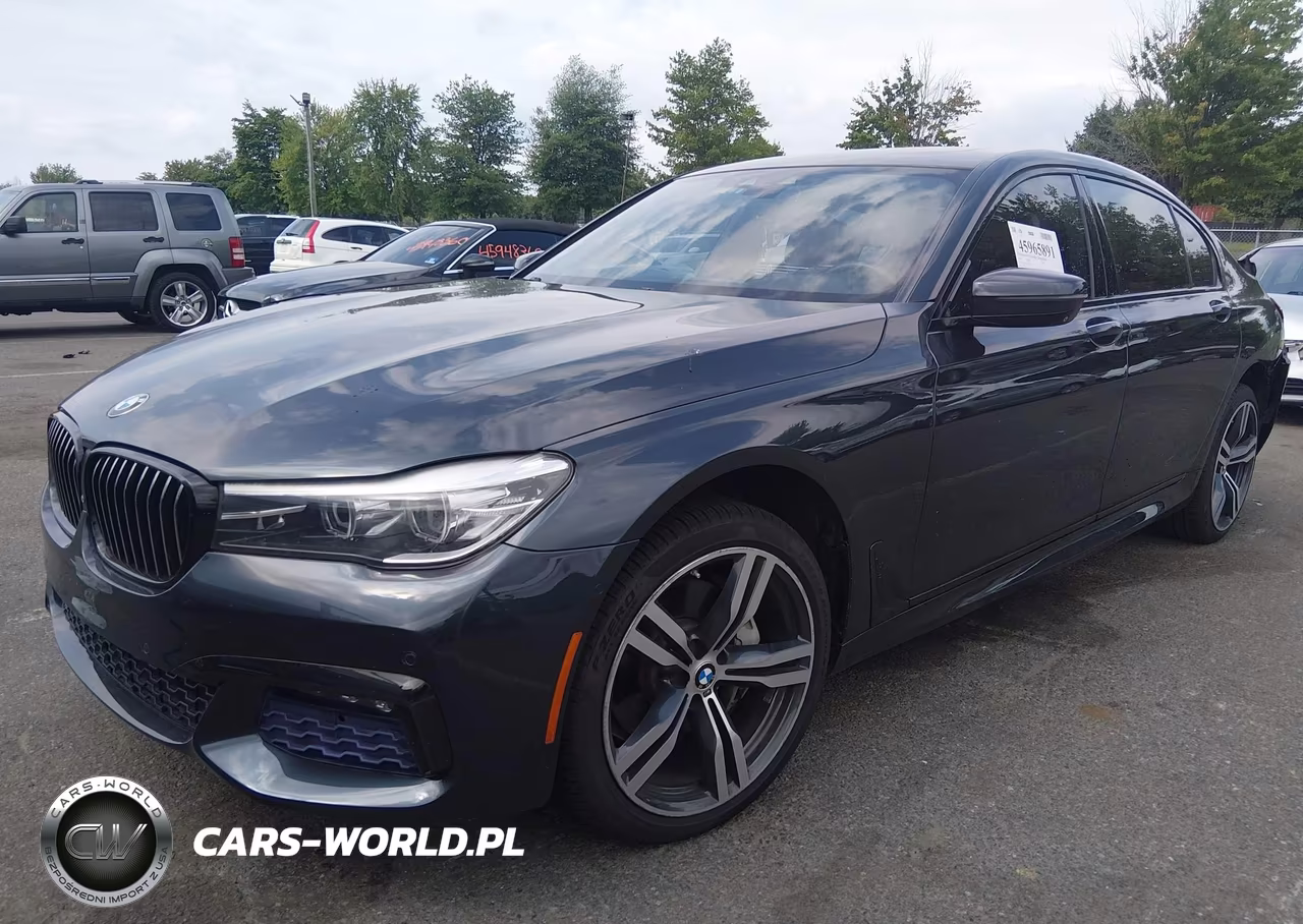 2017 BMW 740I VIN:WBA7E2C5XHG740433 - 2