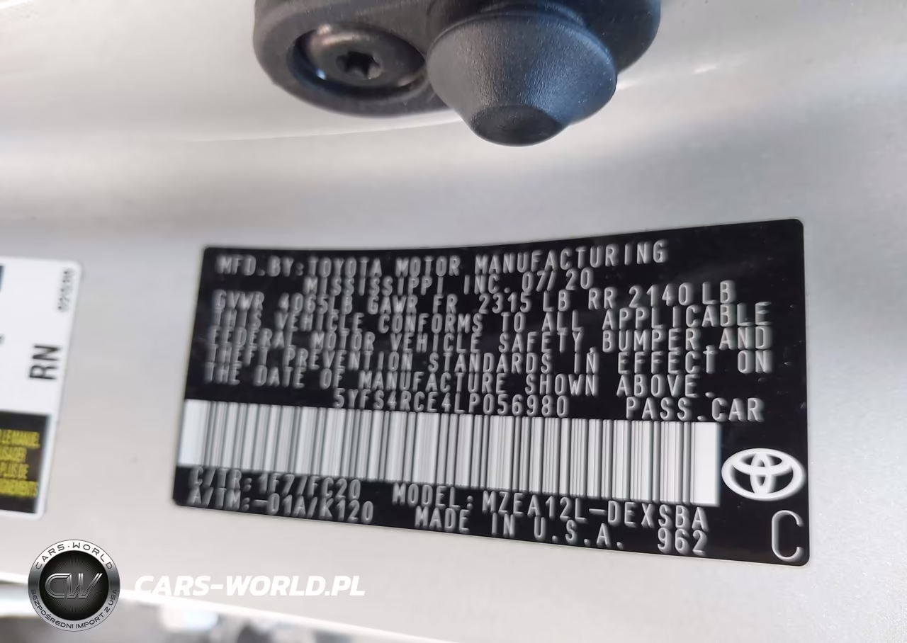 2020 Toyota Corolla Se VIN:5YFS4RCE4LP056980 - 9
