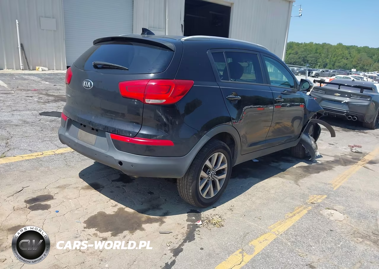 2014 Kia Sportage Lx VIN:KNDPB3AC3E7586274 - 4