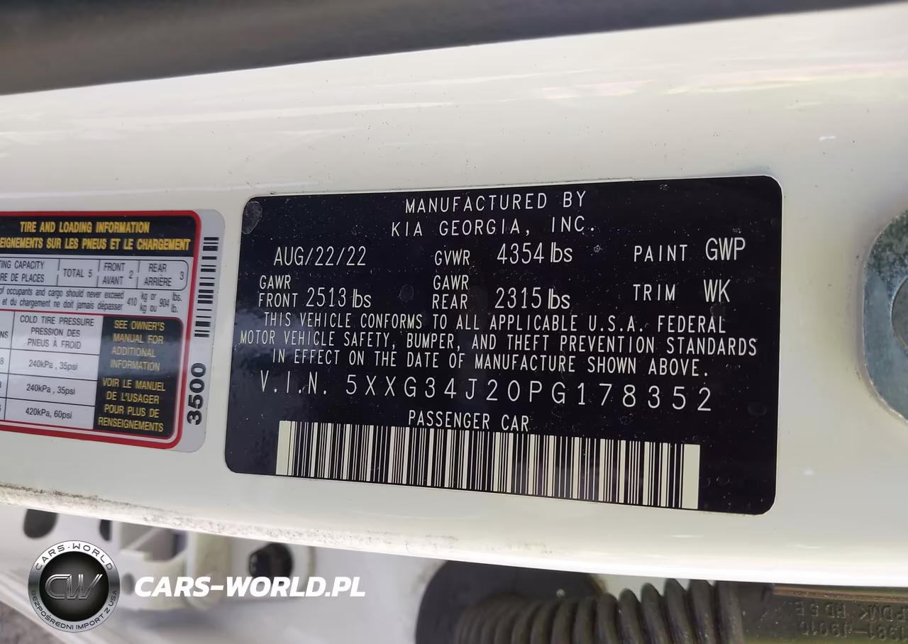 2023 Kia K5 Ex VIN:5XXG34J20PG178352 - 9