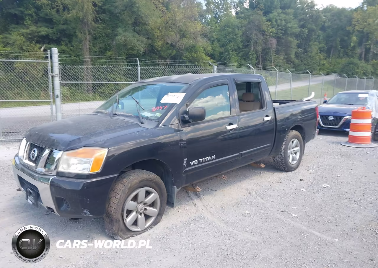 2010 Nissan Titan Se VIN:1N6BA0EJ9AN302220 - 2