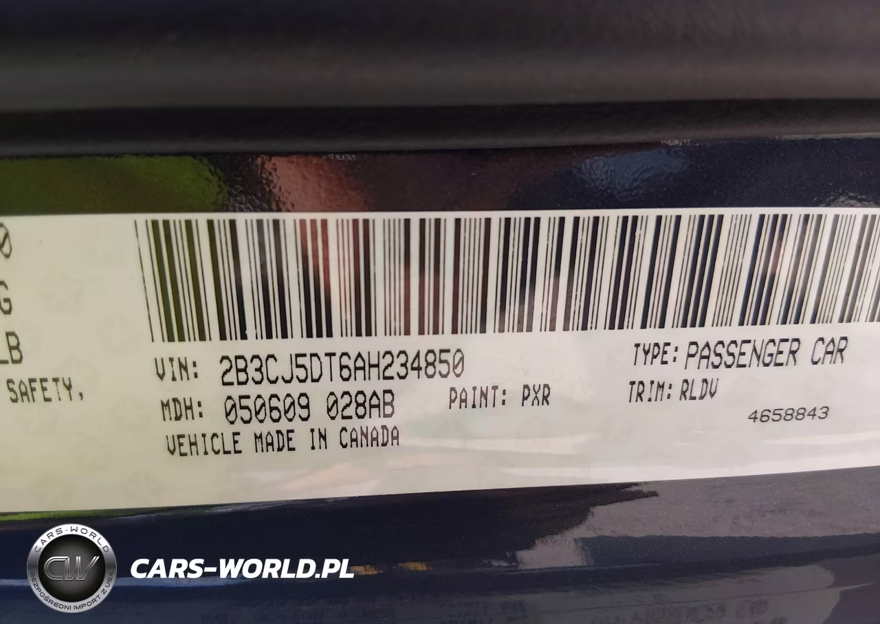 2010 Dodge Challenger R-T VIN:2B3CJ5DT6AH234850 - 9