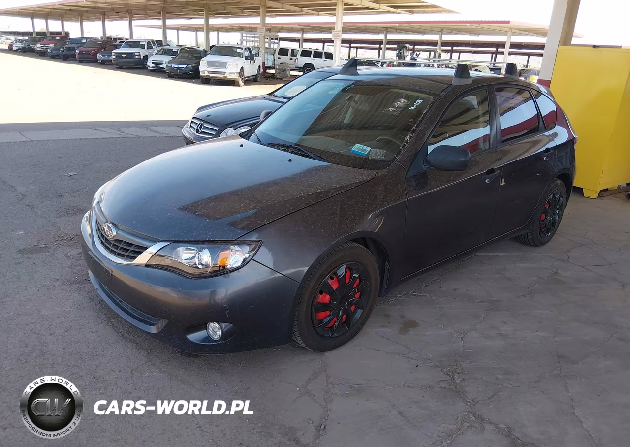 2008 Subaru Impreza 2.5I VIN:JF1GH61668H838405 - 2