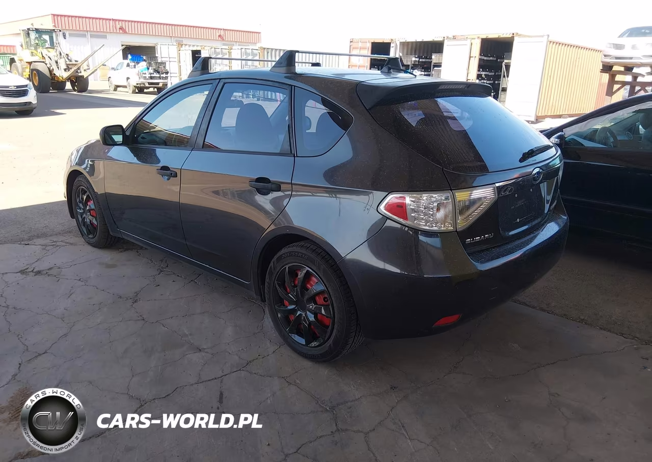 2008 Subaru Impreza 2.5I VIN:JF1GH61668H838405 - 3