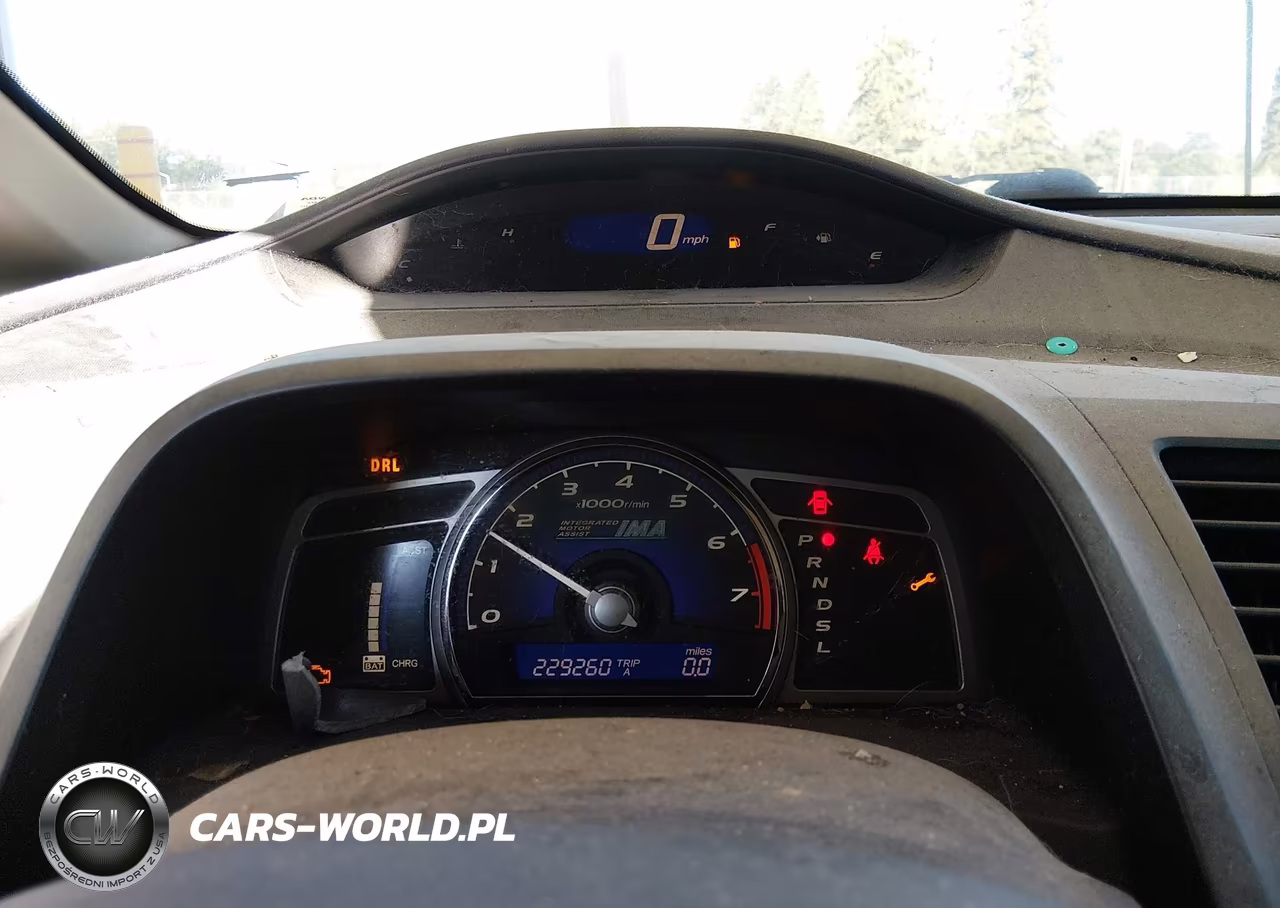 2006 Honda Civic Hybrid VIN:JHMFA36216S002160 - 7