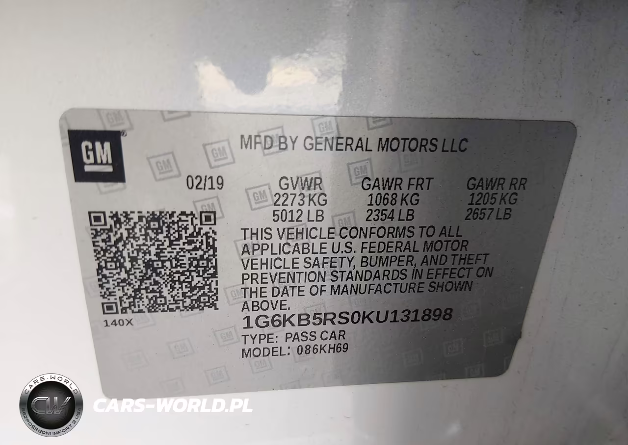 2019 Cadillac Ct6 Luxury VIN:1G6KB5RS0KU131898 - 9