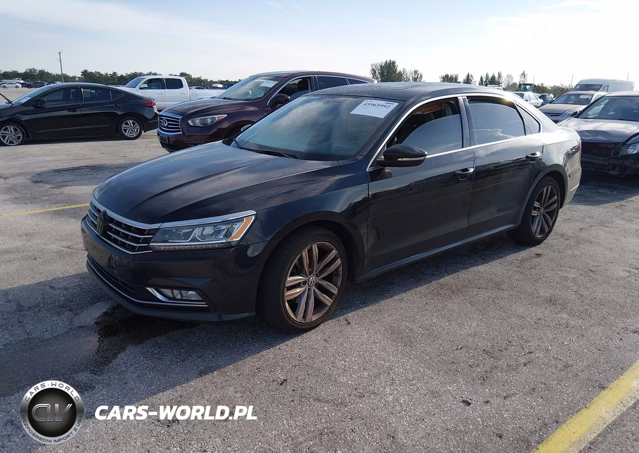 2018 Volkswagen Passat 2.0T Se VIN:1VWBA7A39JC019442 - 2