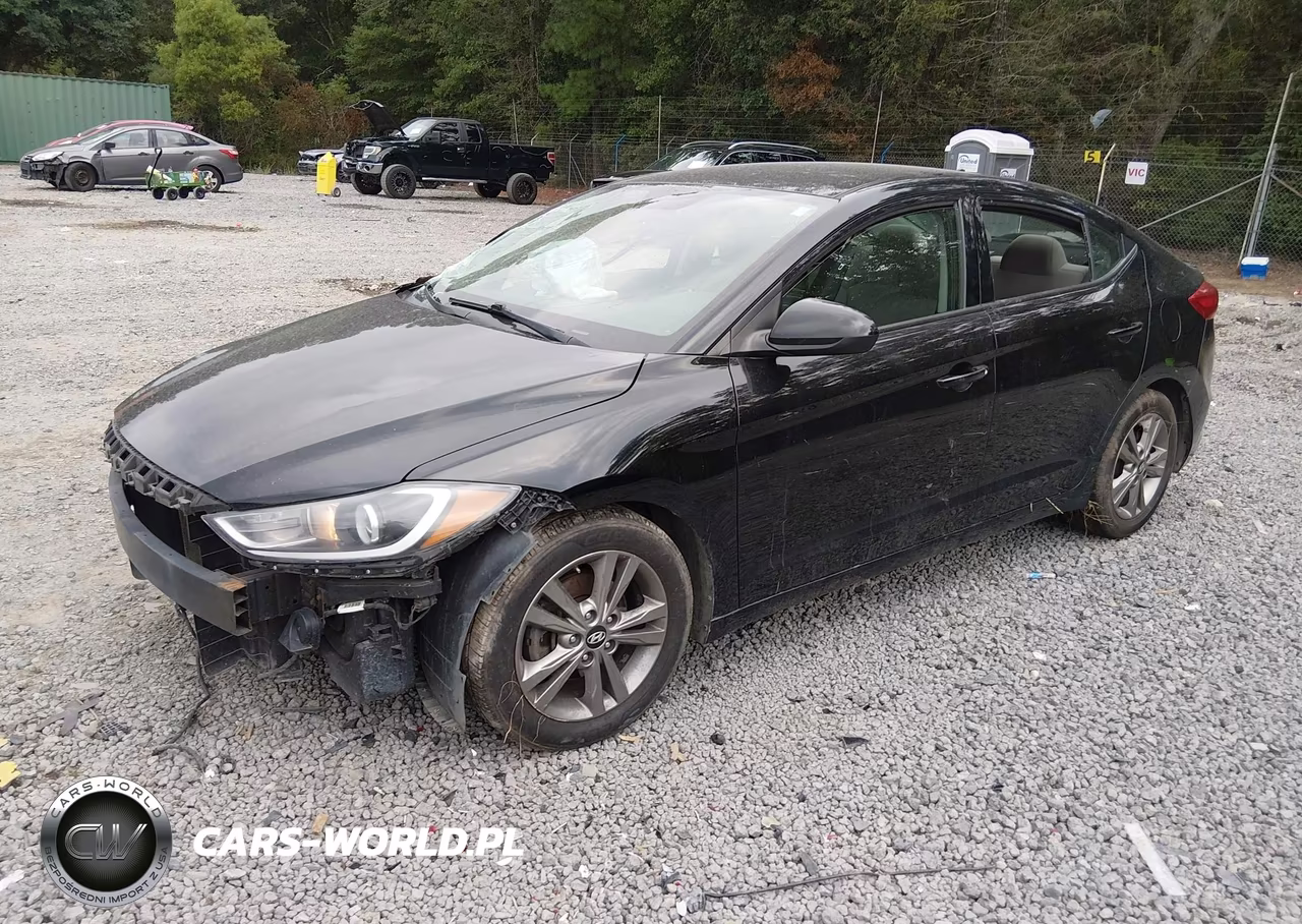 2018 Hyundai Elantra Sel VIN:5NPD84LFXJH390465 - 2
