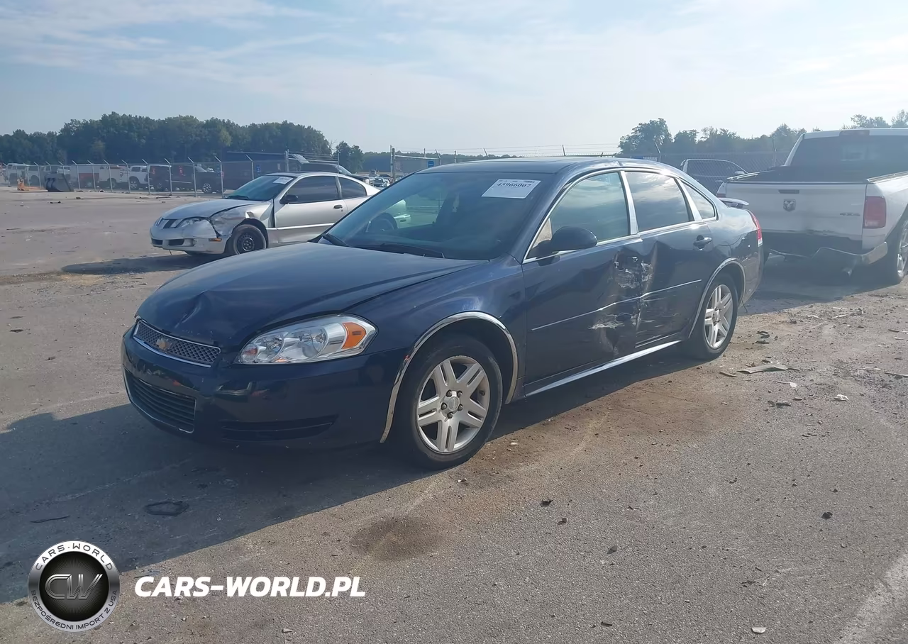 2012 Chevrolet Impala Lt VIN:2G1WB5E33C1206967 - 2