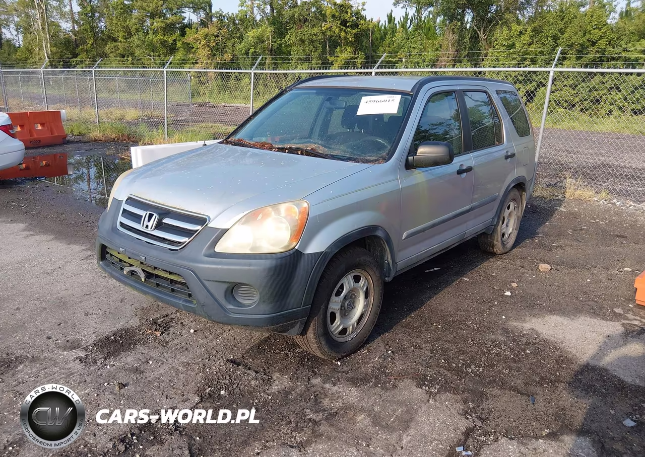 2005 Honda Cr-V Lx VIN:SHSRD68505U300377 - 2