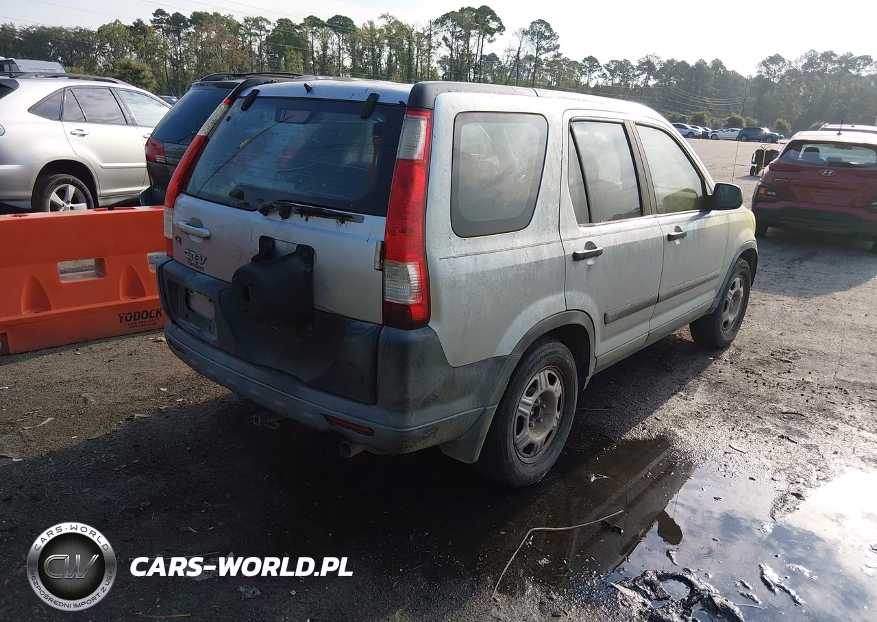 2005 Honda Cr-V Lx VIN:SHSRD68505U300377 - 4