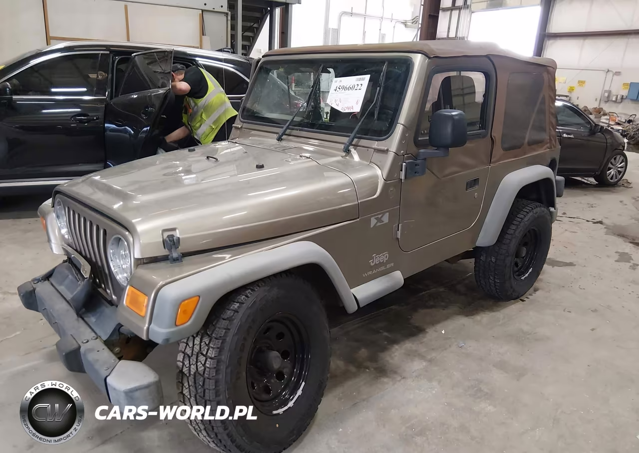 2004 Jeep Wrangler X VIN:1J4FA39S64P787301 - 2