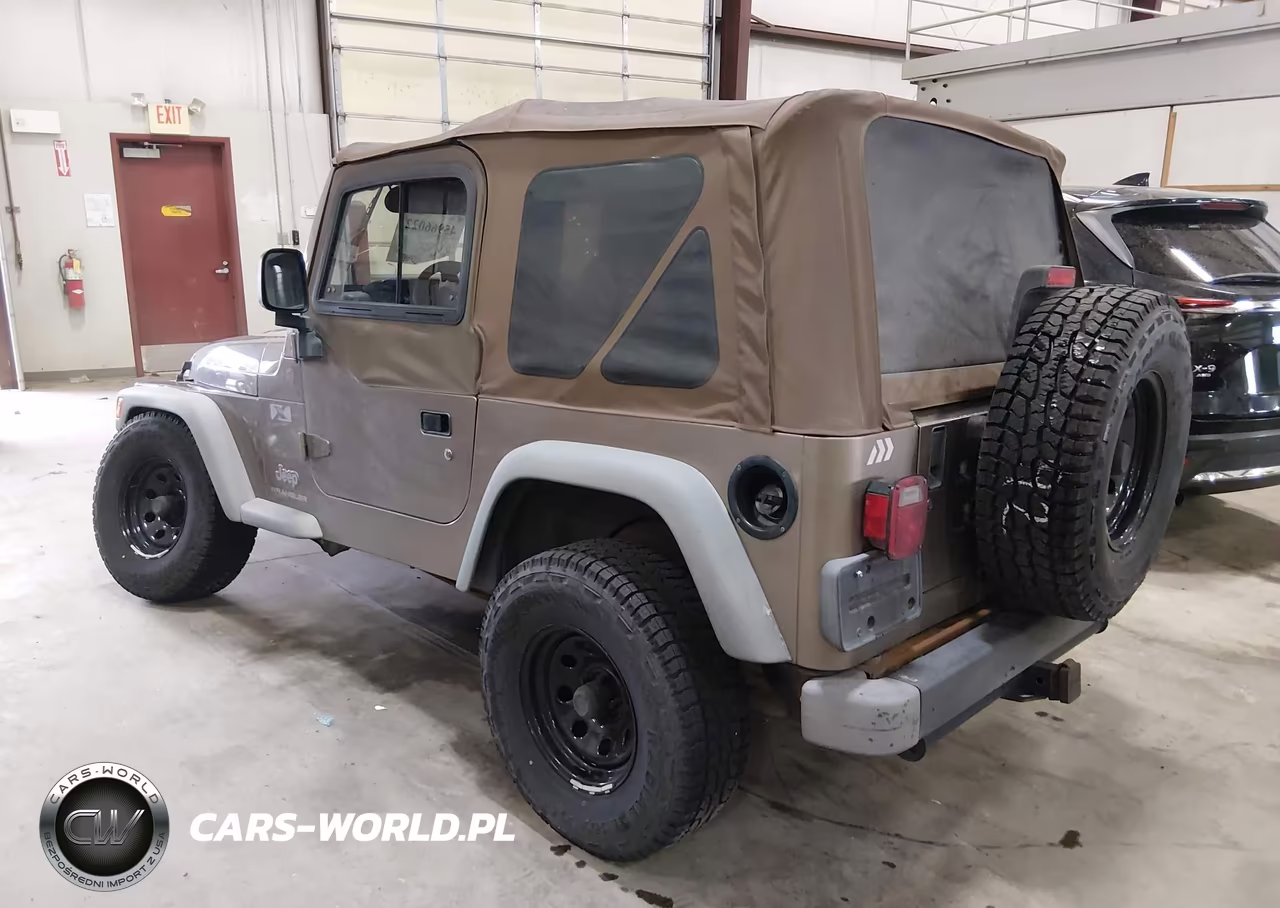 2004 Jeep Wrangler X VIN:1J4FA39S64P787301 - 3