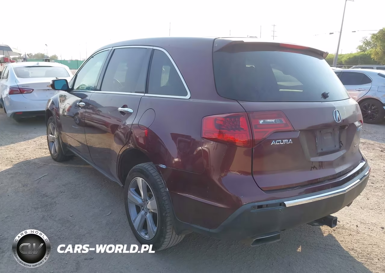 2012 Acura Mdx Technology Package VIN:2HNYD2H39CH536697 - 3