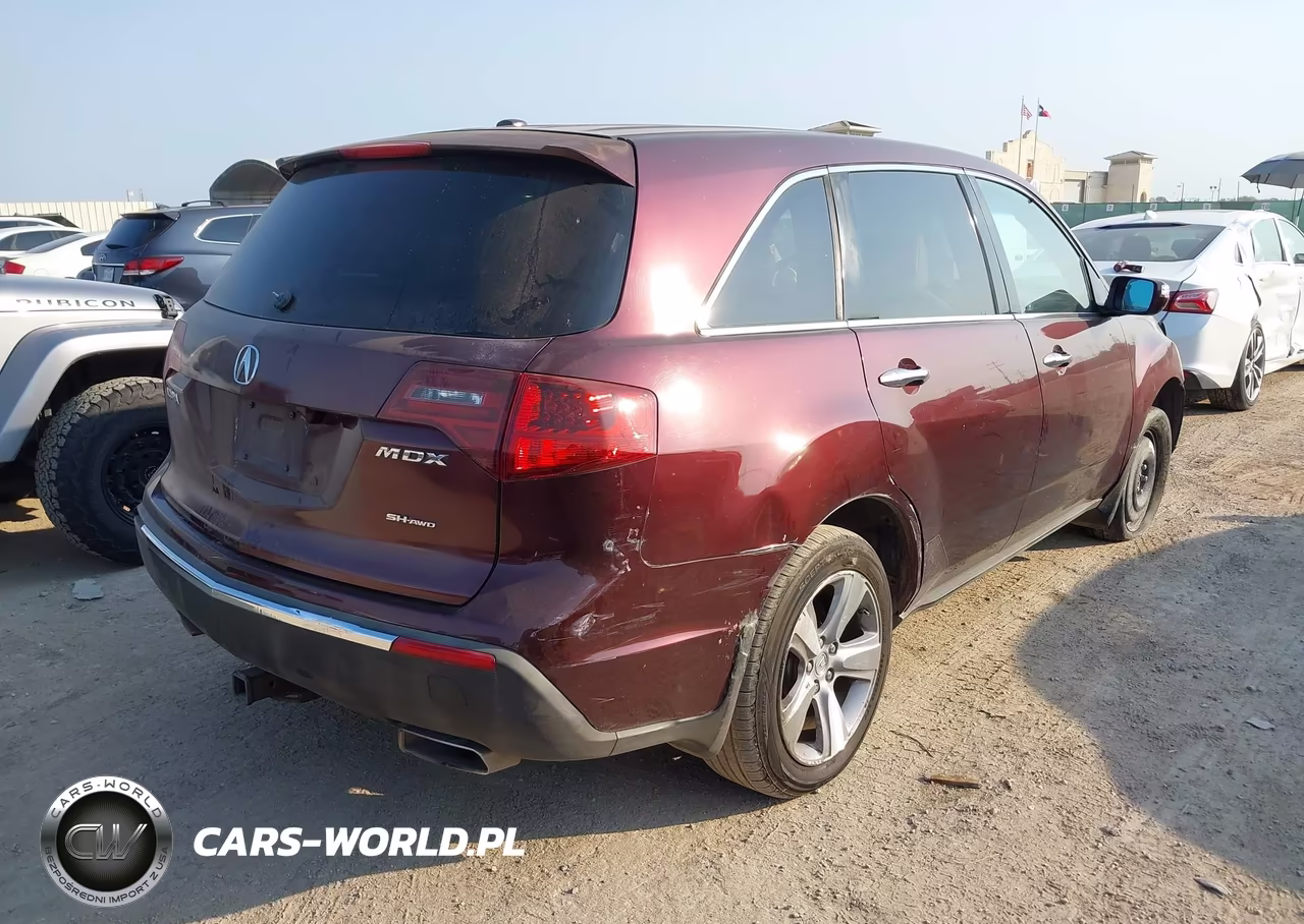 2012 Acura Mdx Technology Package VIN:2HNYD2H39CH536697 - 4