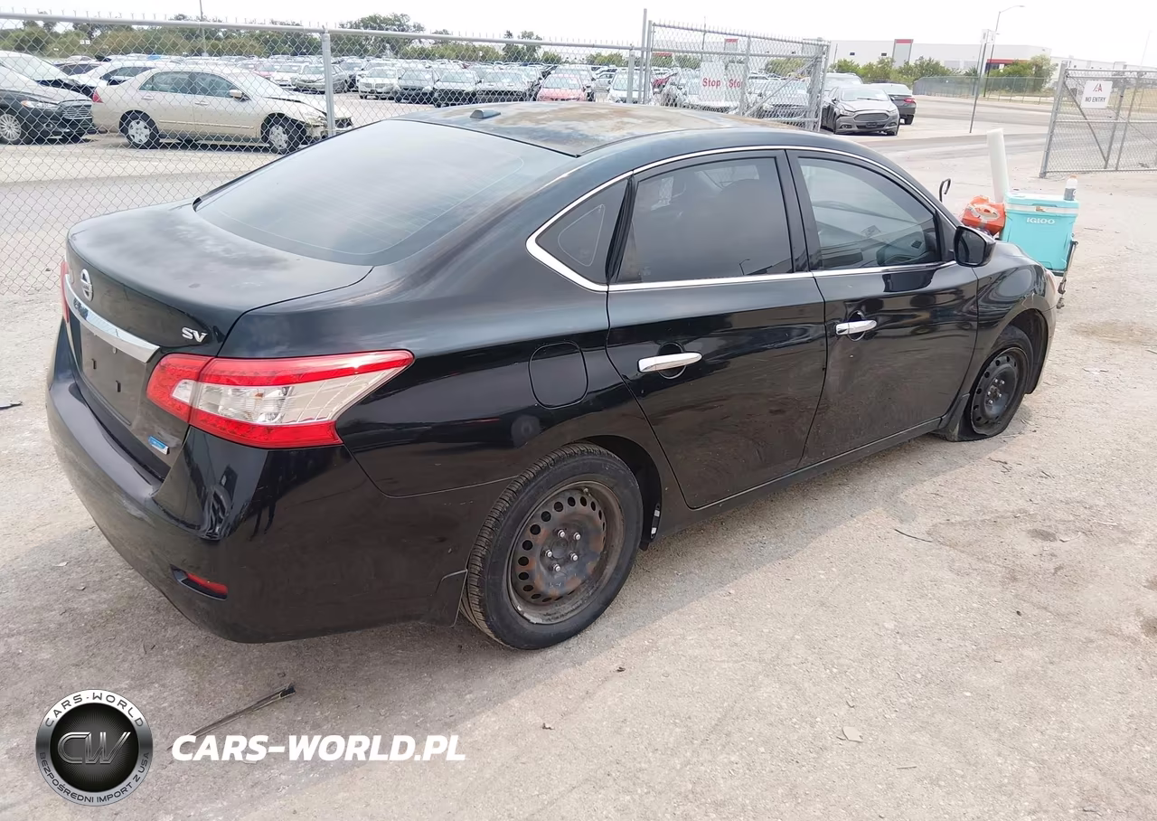 2014 Nissan Sentra Sv VIN:3N1AB7AP8EY302820 - 4