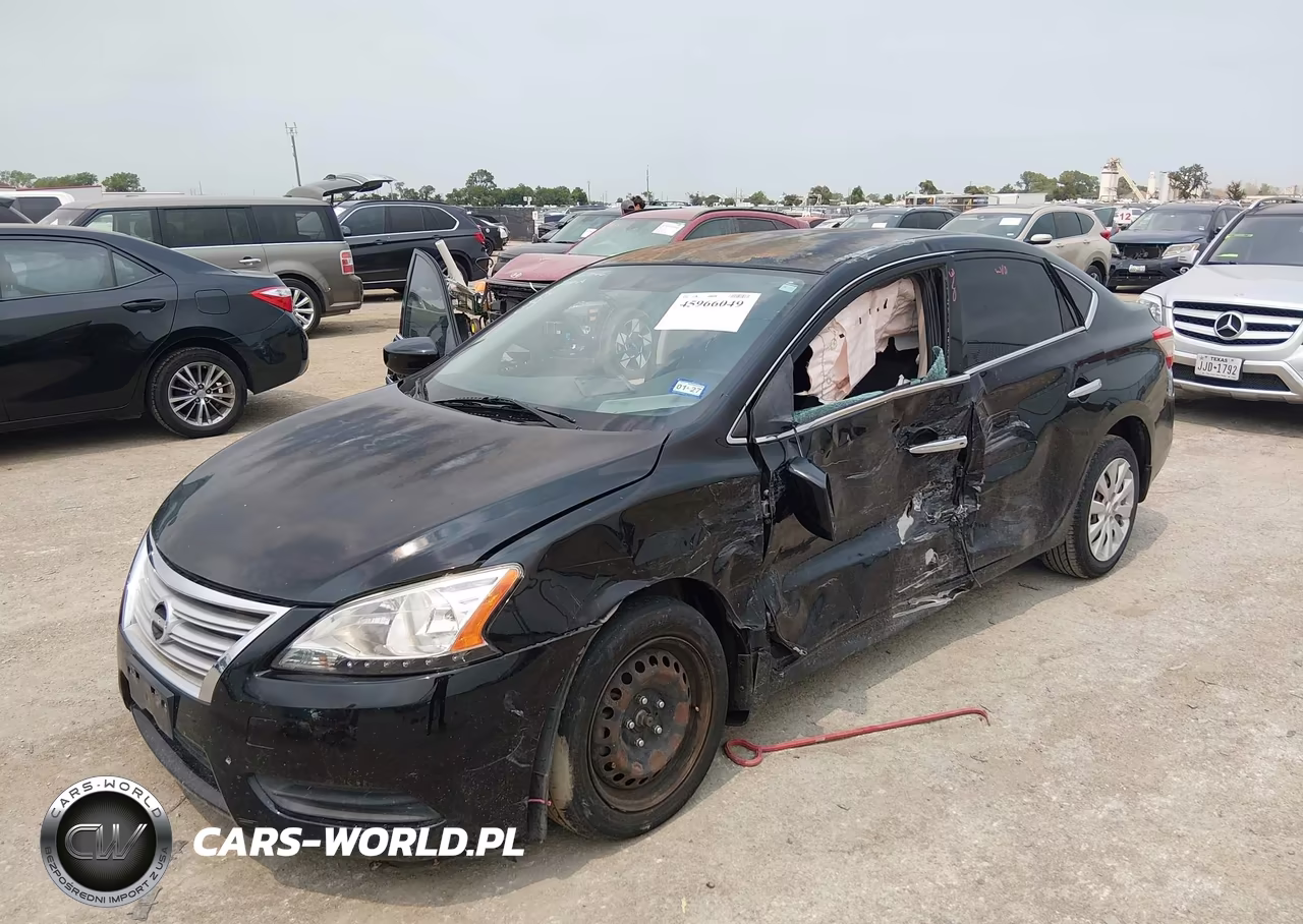 2014 Nissan Sentra Sv VIN:3N1AB7AP8EY302820 - 6