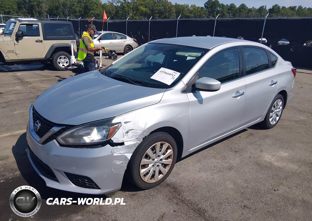 2019 Nissan Sentra S VIN:3N1AB7AP6KY366947 - 2