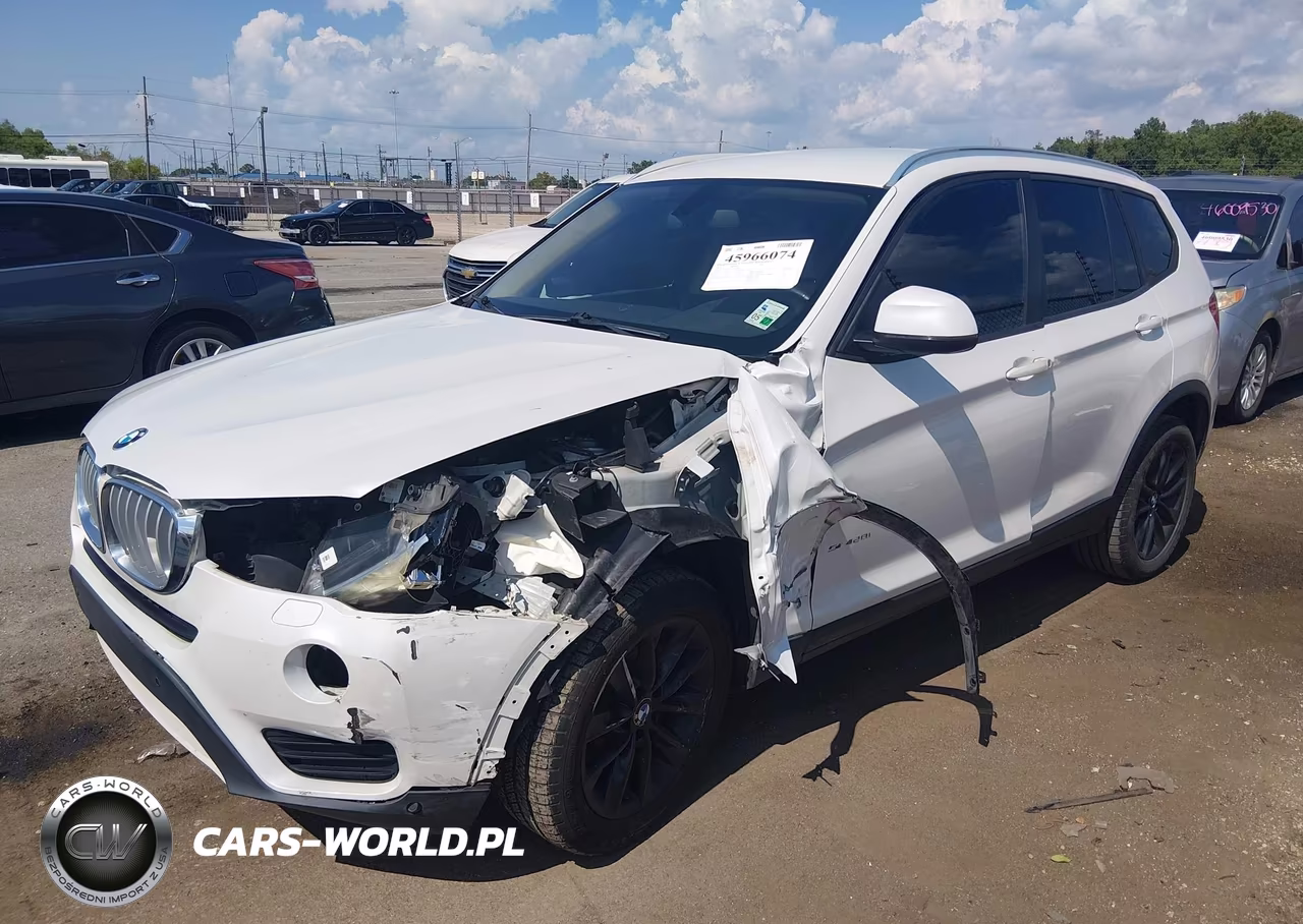 2016 BMW X3 Sdrive28I VIN:5UXWZ7C53G0R33299 - 2