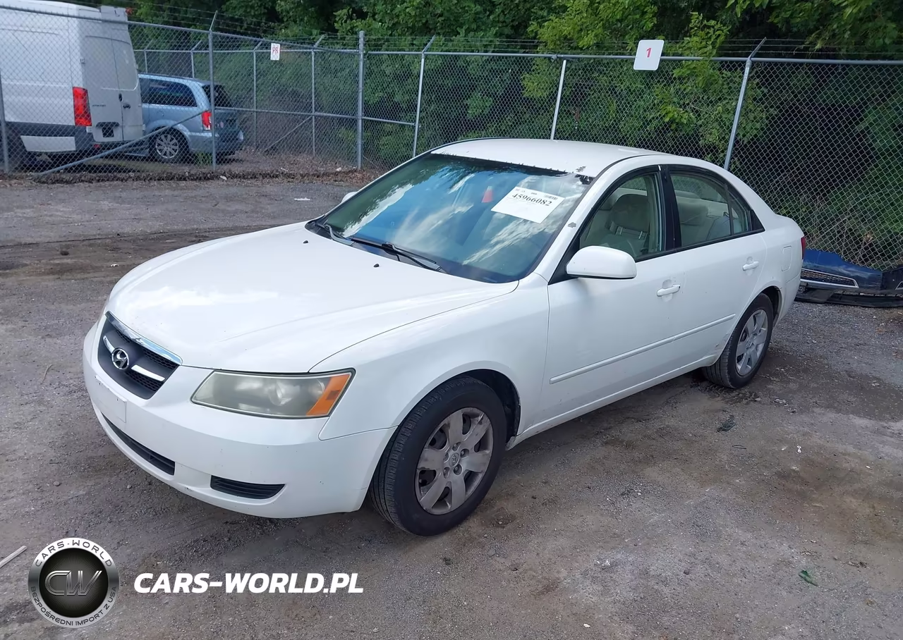 2008 Hyundai Sonata Gls VIN:5NPET46C28H313491 - 2
