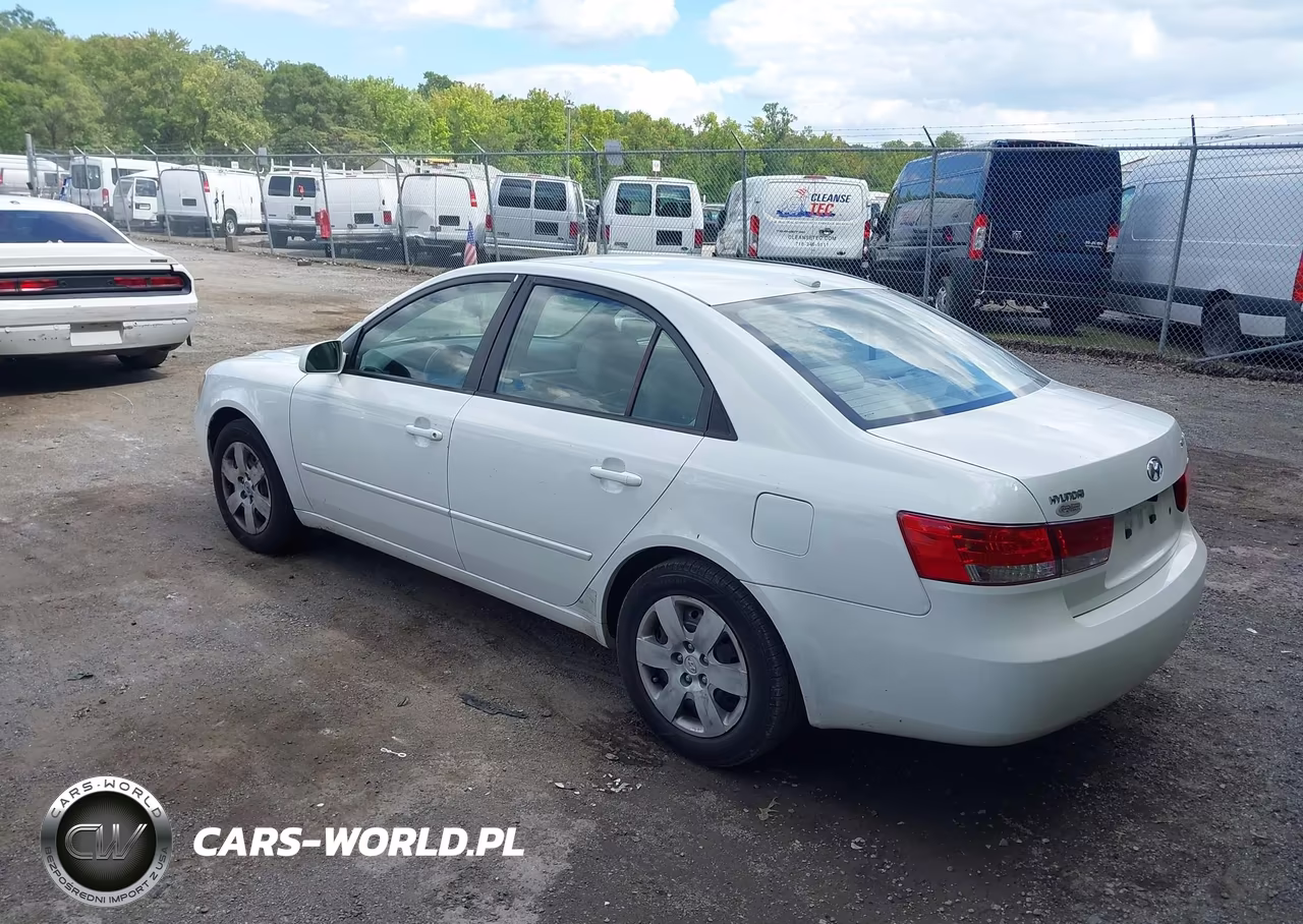 2008 Hyundai Sonata Gls VIN:5NPET46C28H313491 - 3
