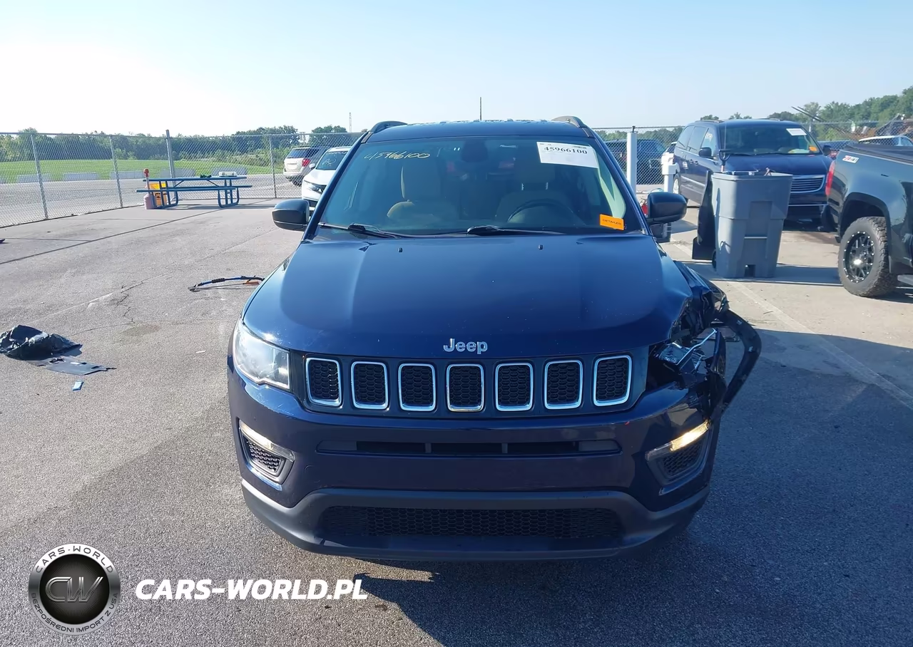 2018 Jeep Compass Sport 4X4 VIN:3C4NJDAB3JT168598 - 12