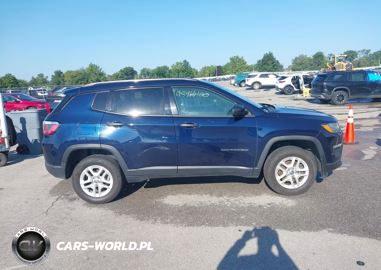 2018 Jeep Compass Sport 4X4 VIN:3C4NJDAB3JT168598 - 13
