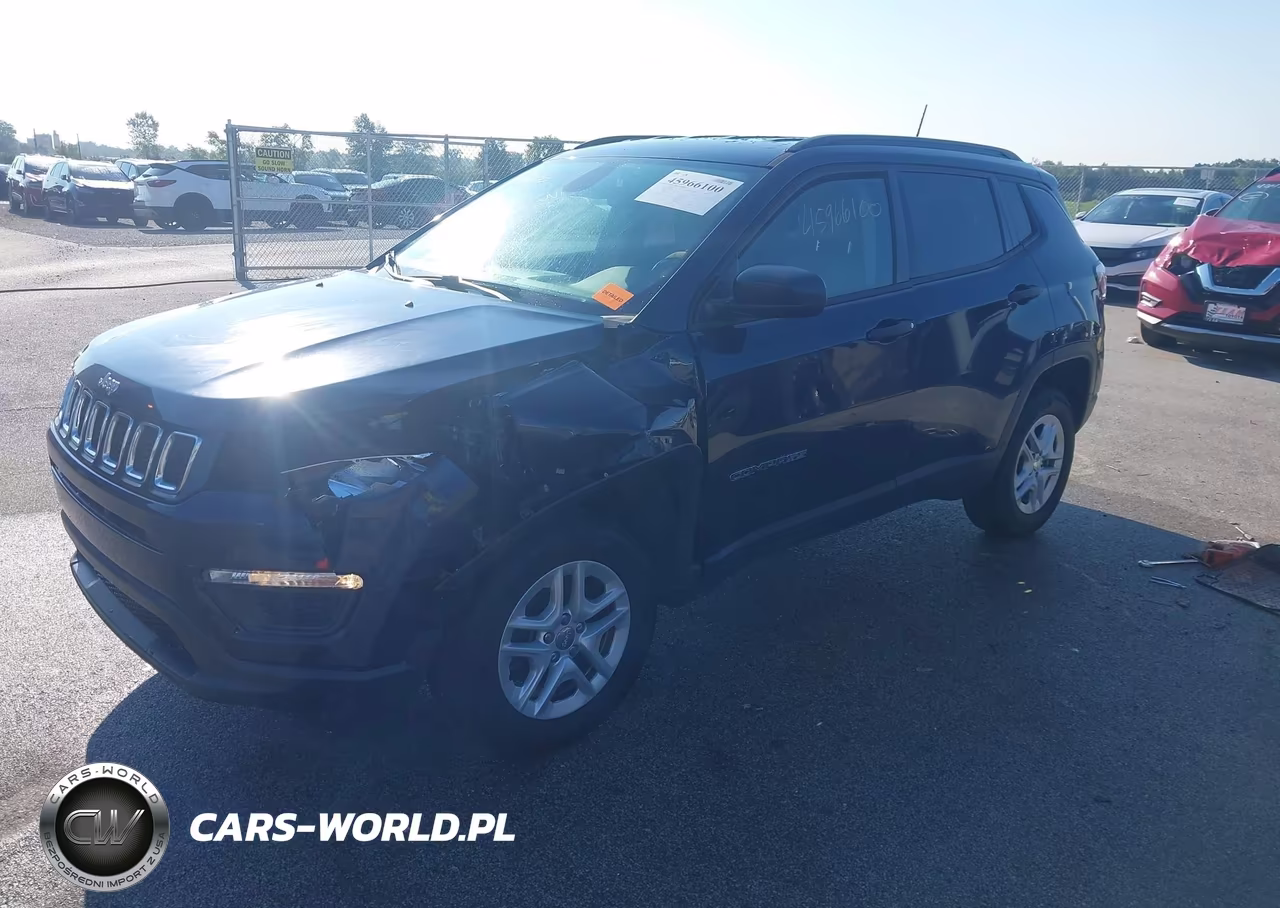 2018 Jeep Compass Sport 4X4 VIN:3C4NJDAB3JT168598 - 2