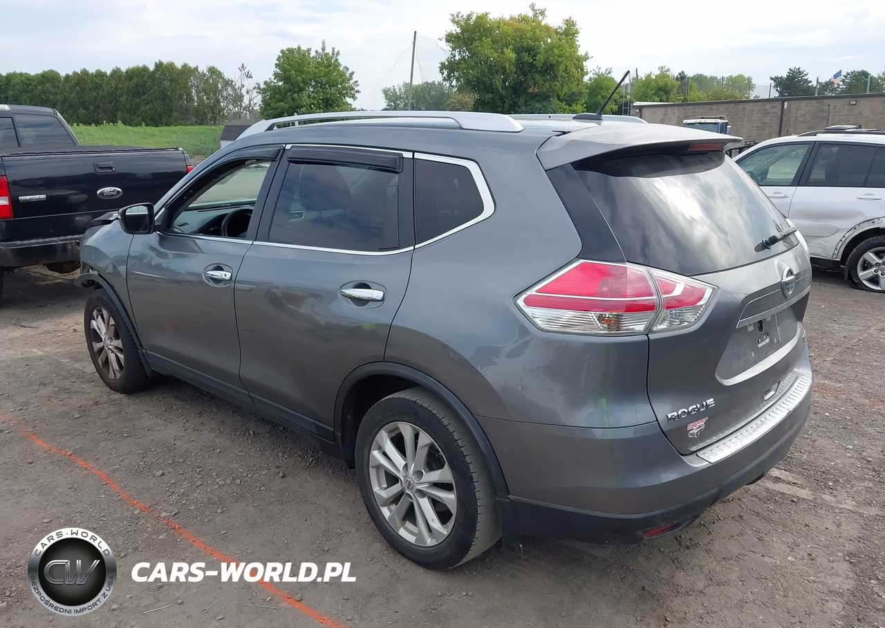 2015 Nissan Rogue Sv VIN:KNMAT2MV8FP546218 - 3