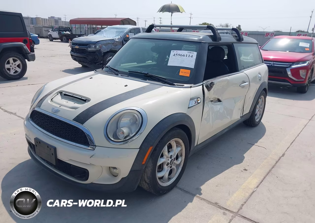 2011 Mini Cooper S Clubman VIN:WMWZG3C51BTY36684 - 2