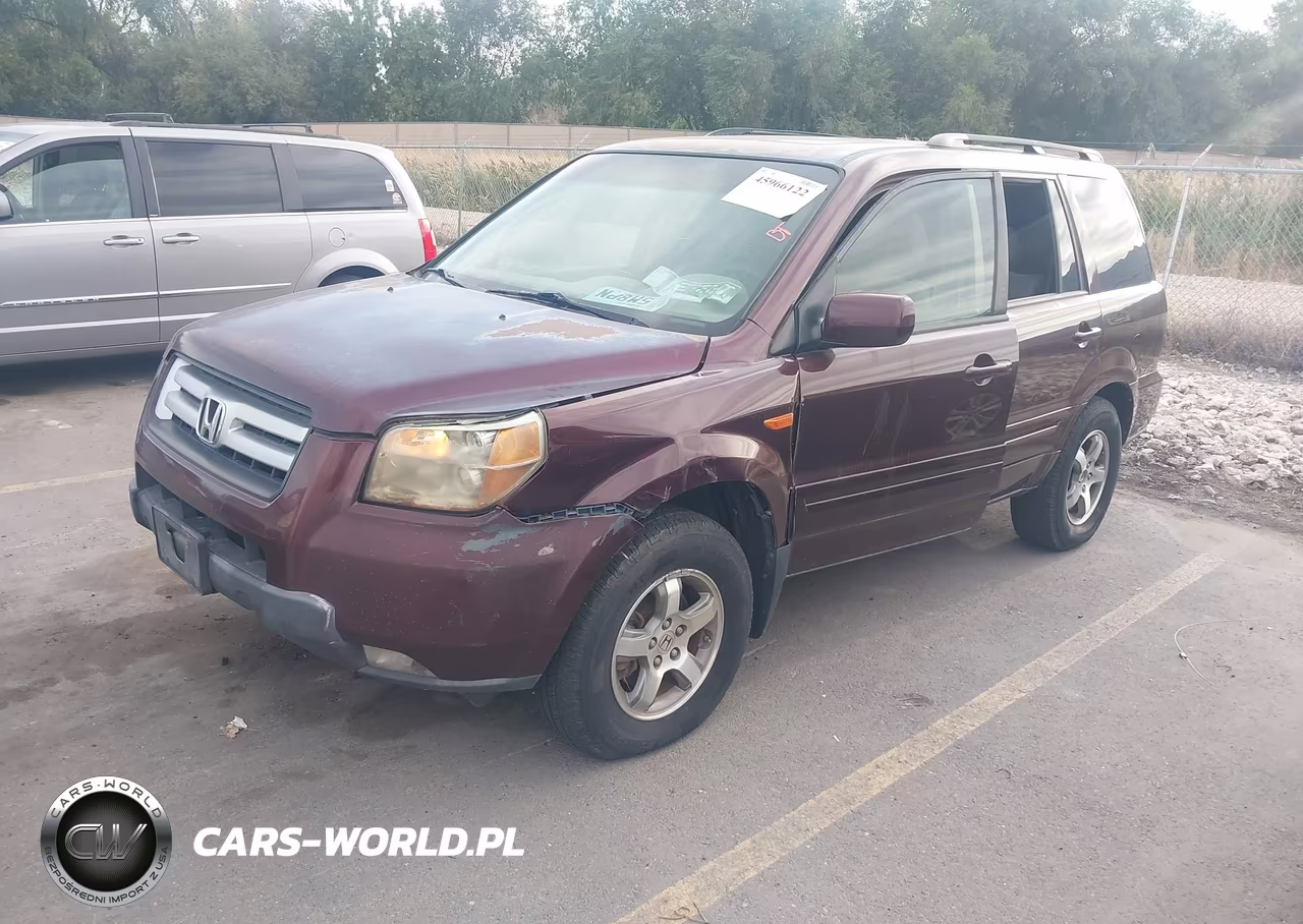 2008 Honda Pilot Se VIN:5FNYF18398B027555 - 2