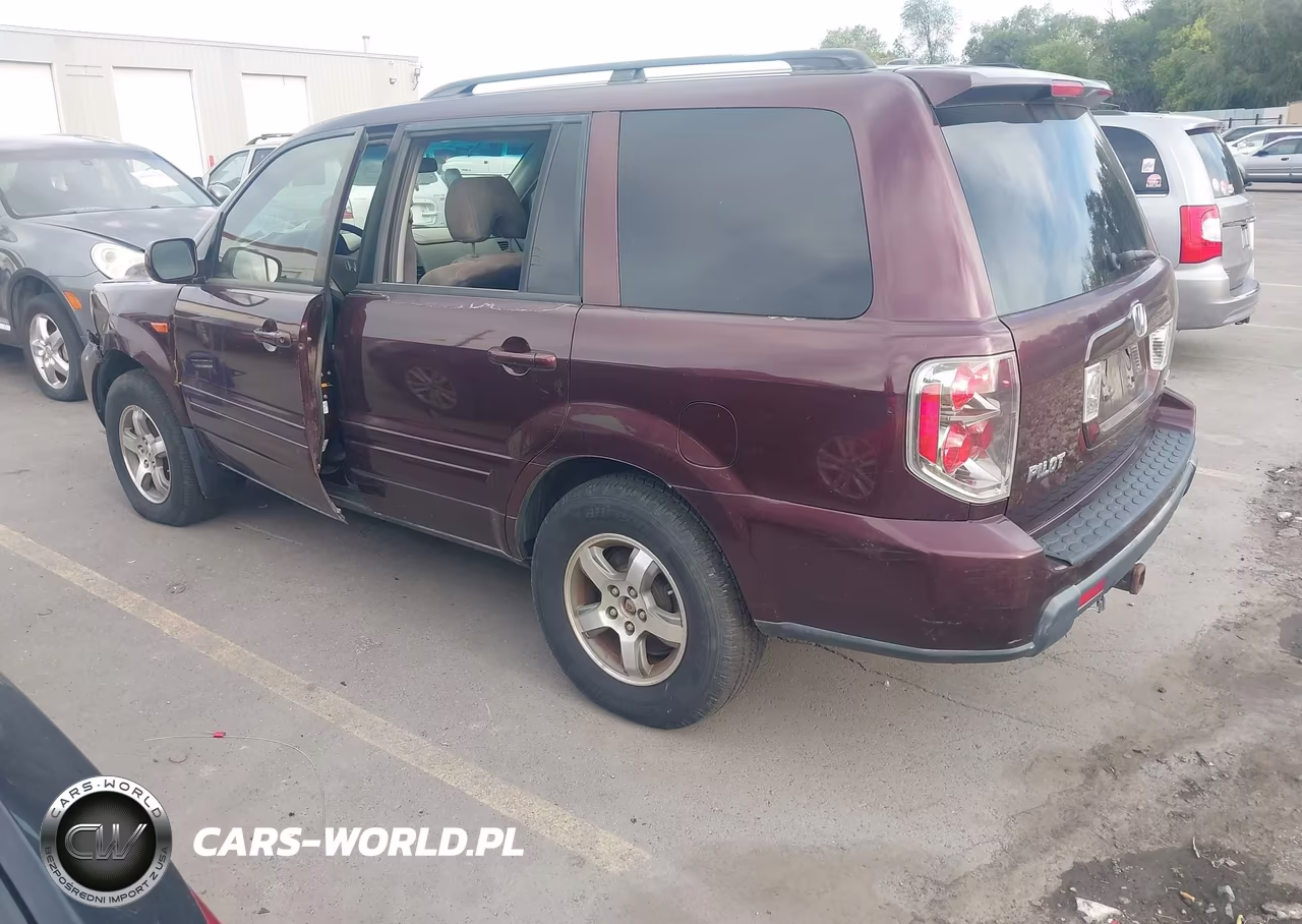 2008 Honda Pilot Se VIN:5FNYF18398B027555 - 3