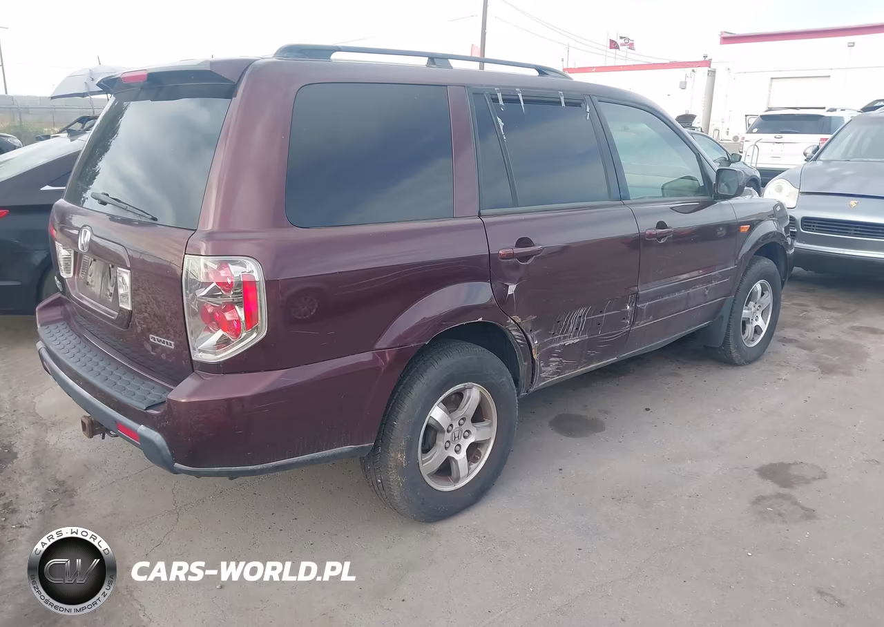 2008 Honda Pilot Se VIN:5FNYF18398B027555 - 4