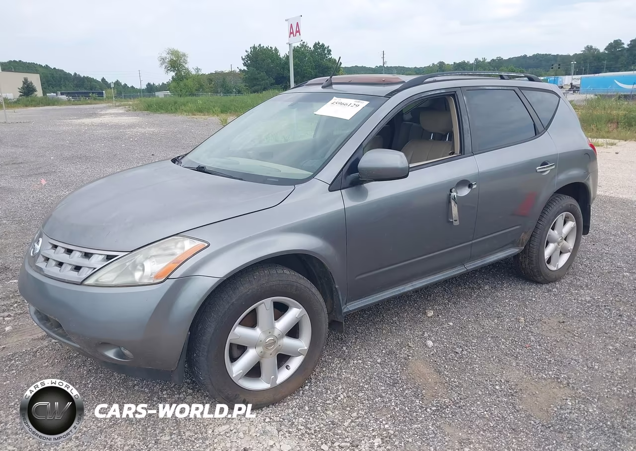 2005 Nissan Murano Se VIN:JN8AZ08W45W423515 - 2