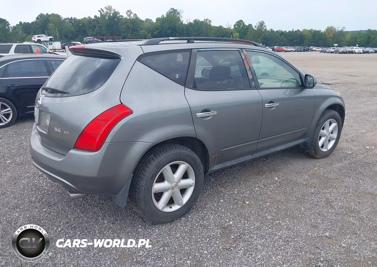 2005 Nissan Murano Se VIN:JN8AZ08W45W423515 - 4
