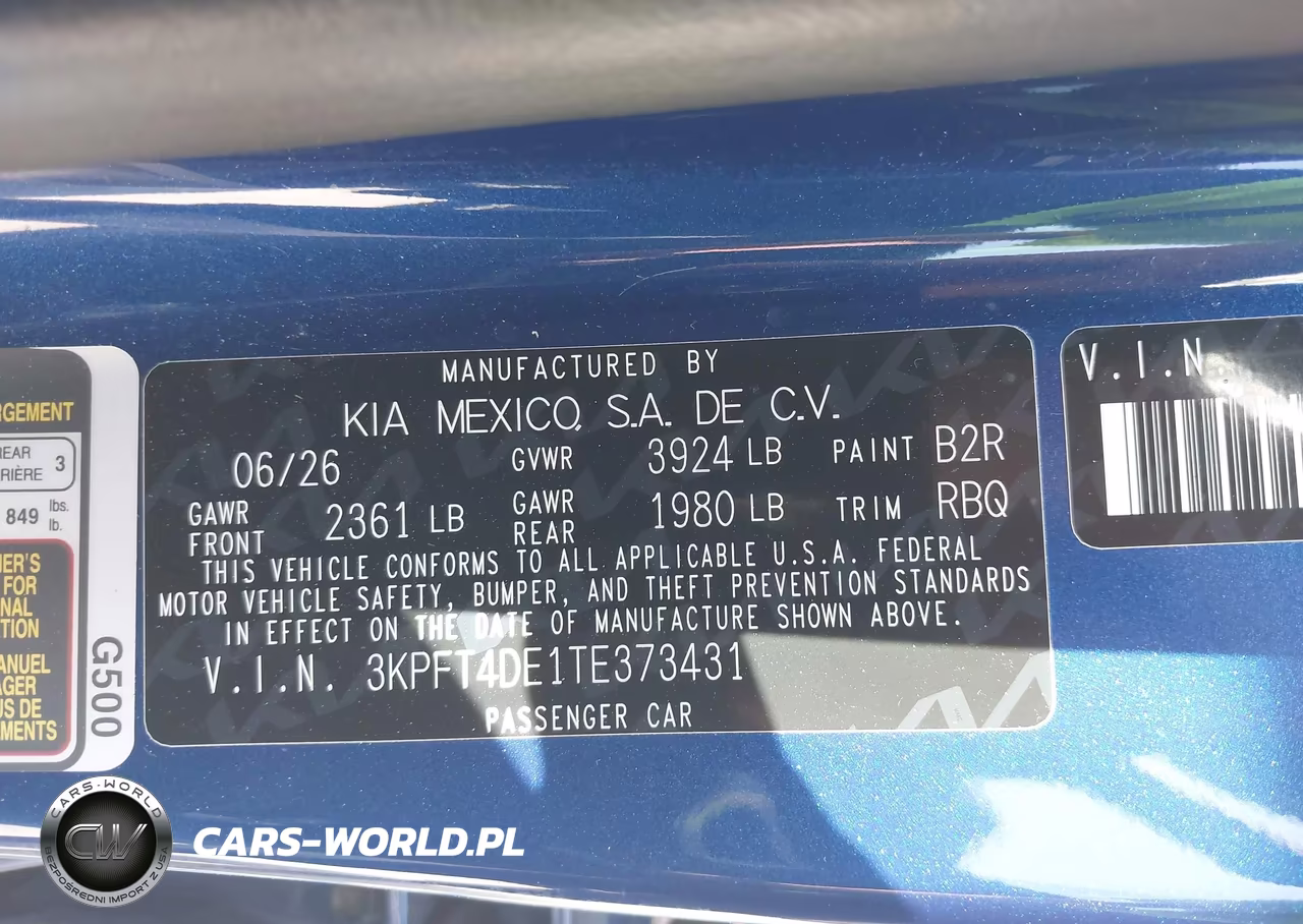 2026 Kia K4 Lxs VIN:3KPFT4DE1TE373431 - 9