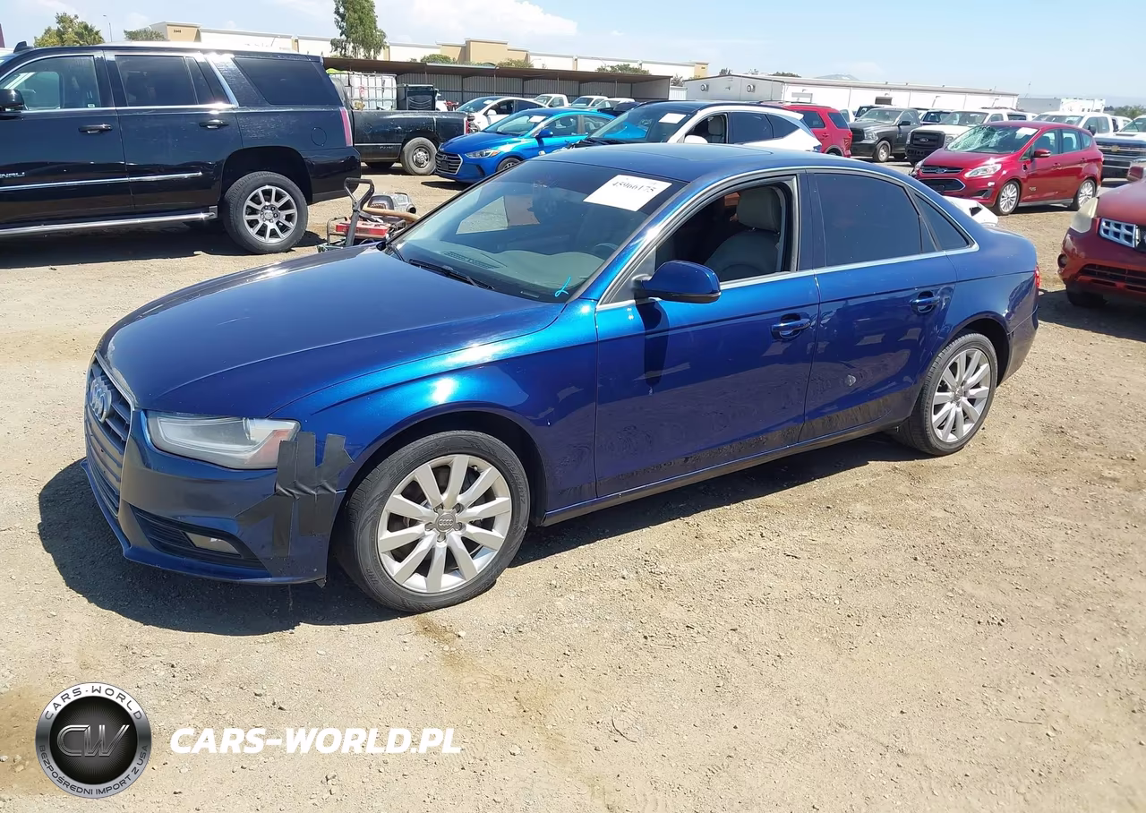 2013 Audi A4 2.0T Premium VIN:WAUAFAFL2DA180122 - 2