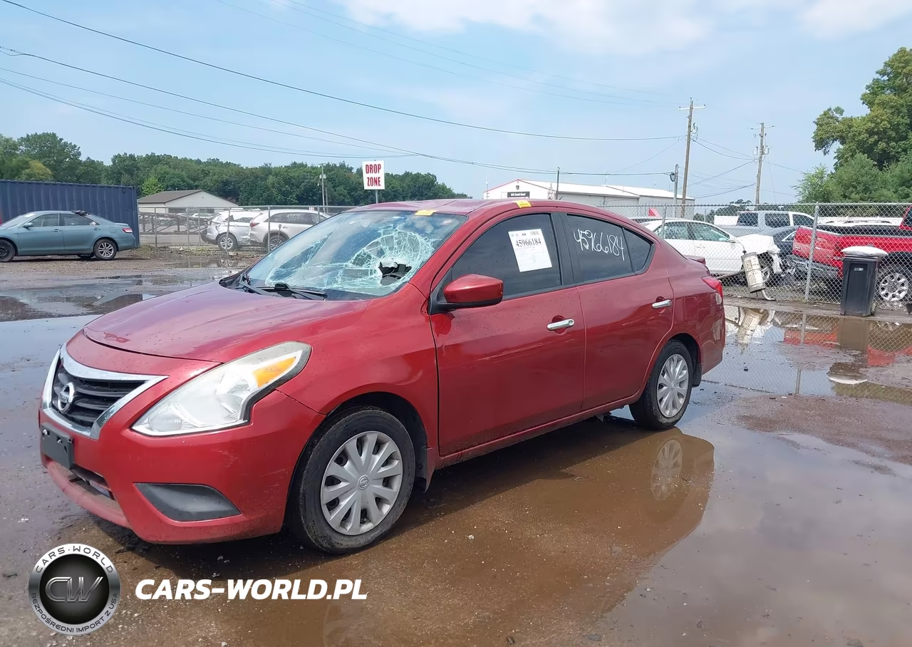 2016 Nissan Versa 1.6 Sv VIN:3N1CN7AP9GL893627 - 2