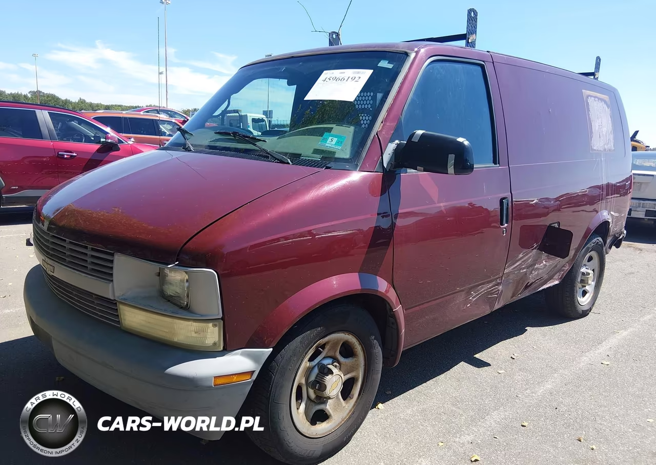 2004 Chevrolet Astro VIN:1GCDL19X74B103537 - 2