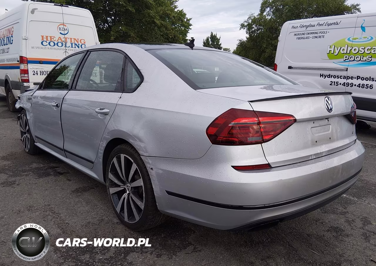 2018 Volkswagen Passat 3.6L V6 Gt VIN:1VWJM7A37JC051924 - 3