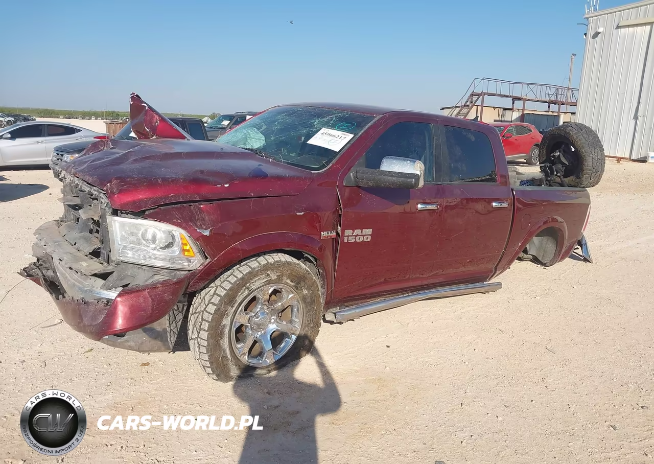 2017 Ram 1500 Laramie 4X4 5'7 Box VIN:1C6RR7NT3HS719758 - 2