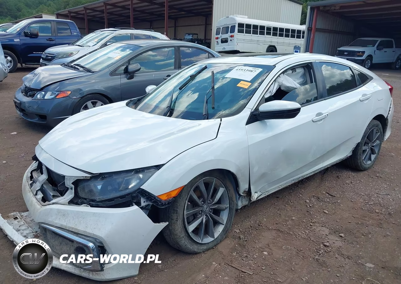 2019 Honda Civic Ex VIN:19XFC1F39KE015096 - 2