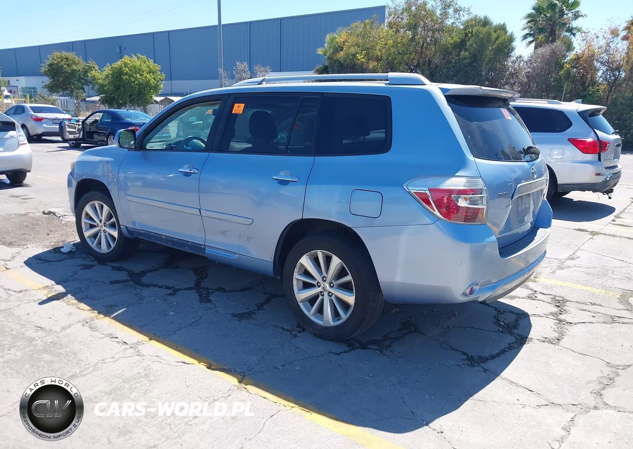 2008 Toyota Highlander Hybrid Limited VIN:JTEEW44A782025018 - 3
