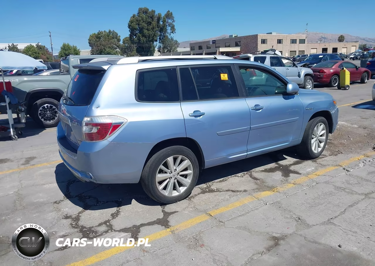 2008 Toyota Highlander Hybrid Limited VIN:JTEEW44A782025018 - 4