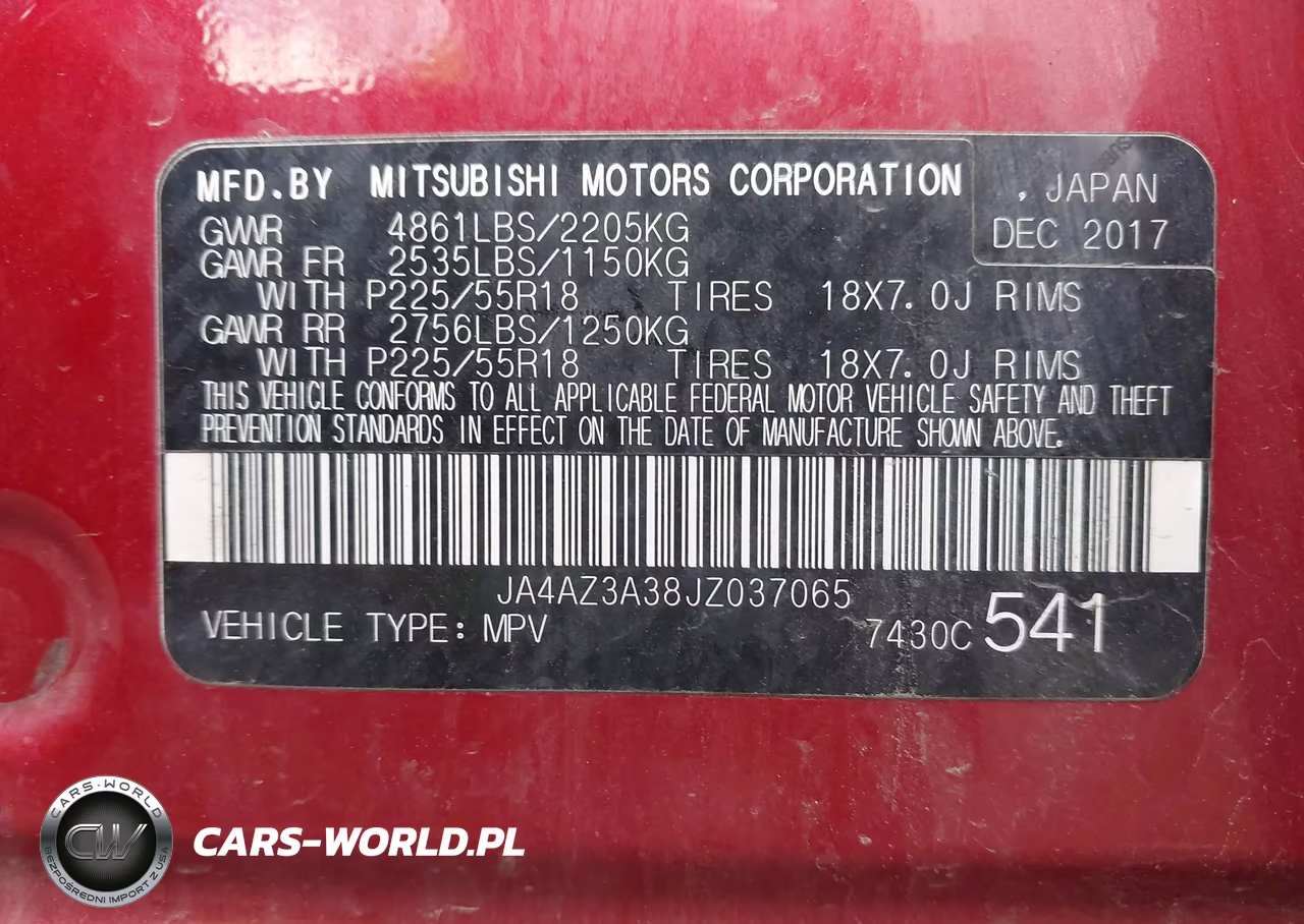 2018 Mitsubishi Outlander Se VIN:JA4AZ3A38JZ037065 - 9