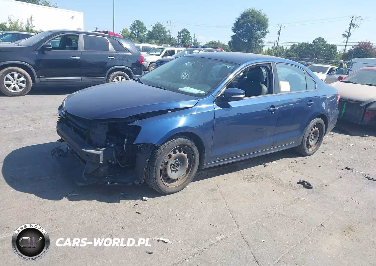 2012 Volkswagen Jetta 2.5L Se VIN:3VWDP7AJ7CM382538 - 2