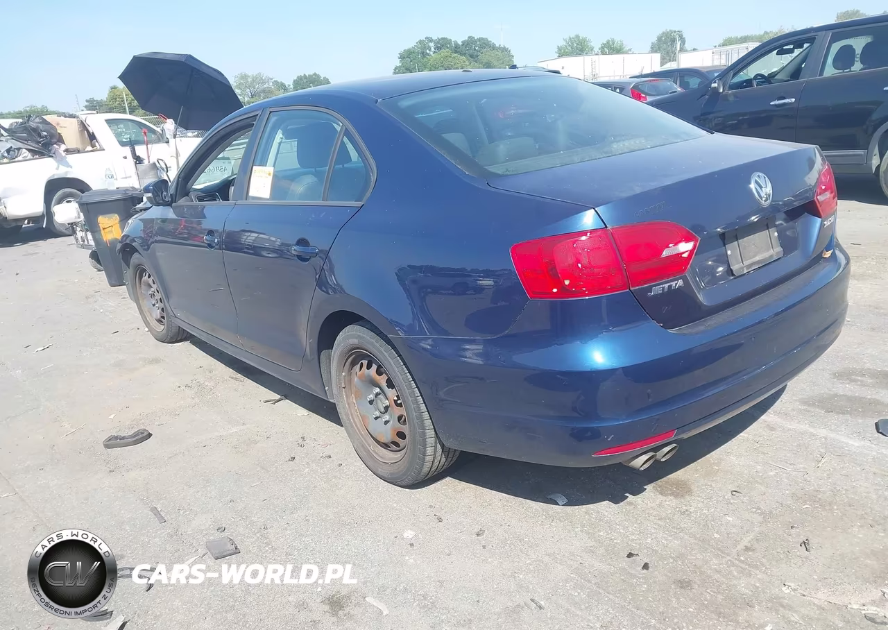 2012 Volkswagen Jetta 2.5L Se VIN:3VWDP7AJ7CM382538 - 3