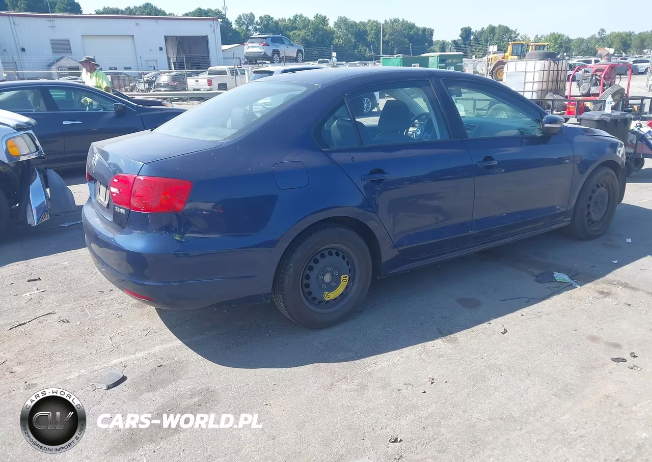 2012 Volkswagen Jetta 2.5L Se VIN:3VWDP7AJ7CM382538 - 4