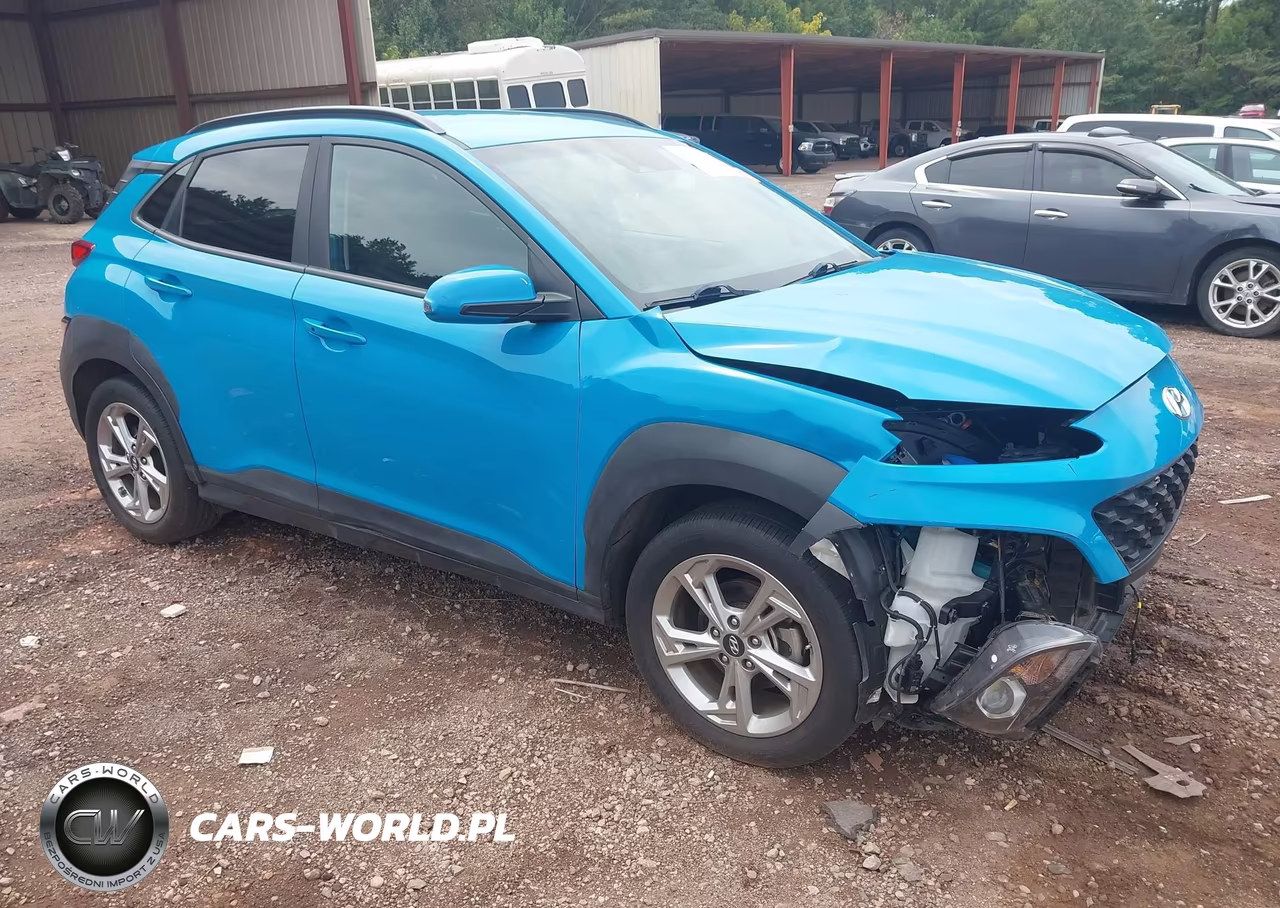 2022 Hyundai Kona Sel VIN:KM8K62AB8NU754360 - 1