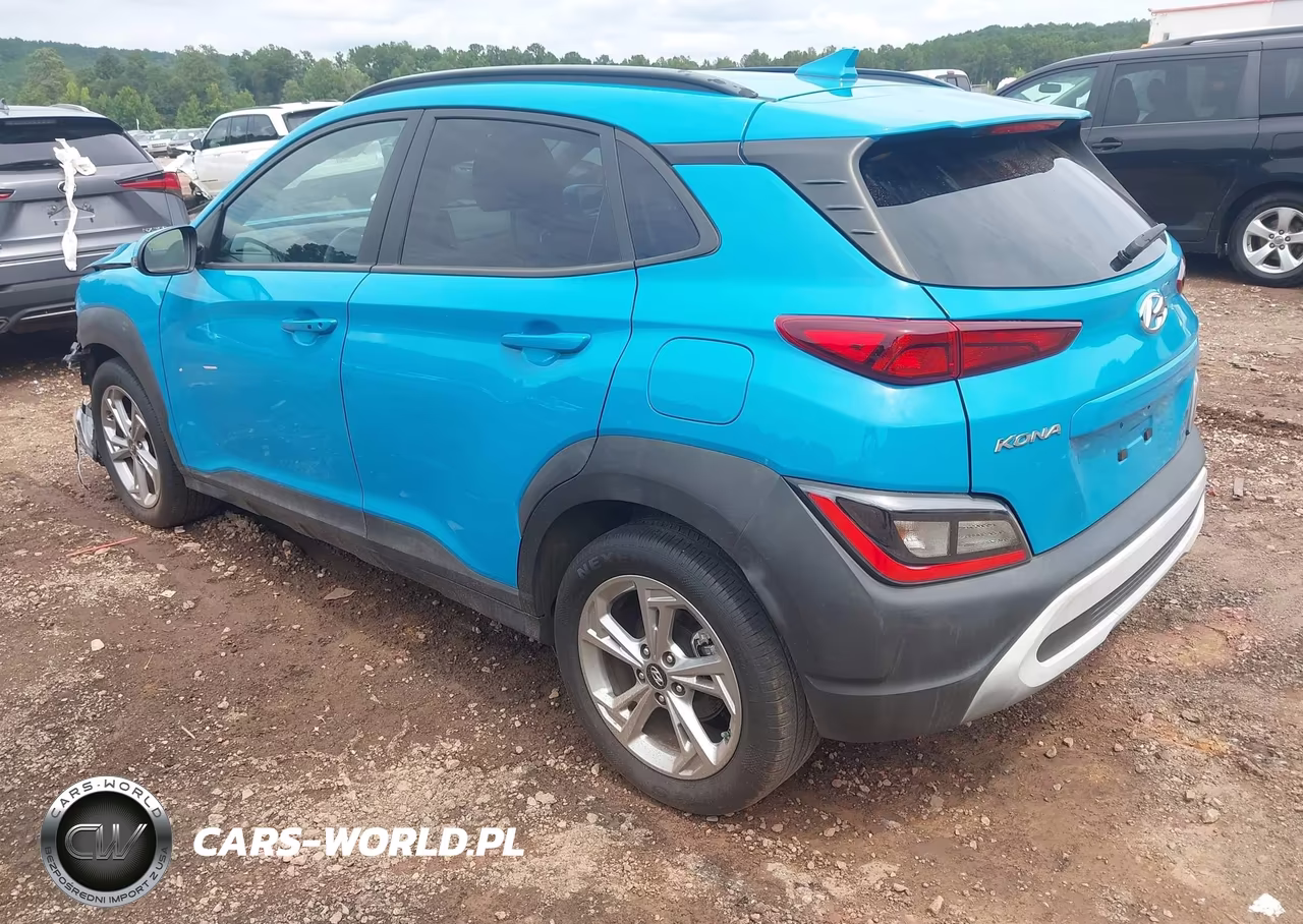 2022 Hyundai Kona Sel VIN:KM8K62AB8NU754360 - 3